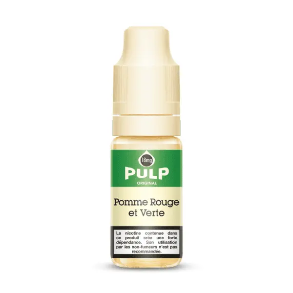 E-Liquide PULP - Pomme Rouge et Verte 18mg