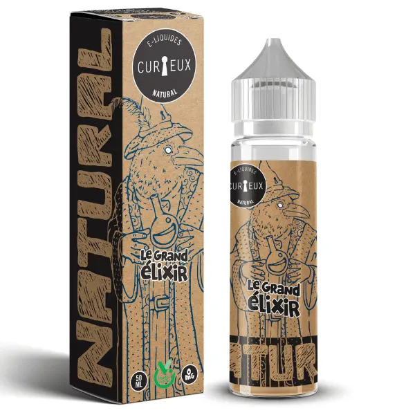 E-Liquide Grand Elixir 50 ml - Curieux Natural