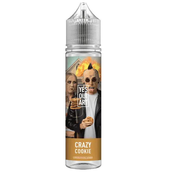 E-Liquide Crazy Cookie - Yes Oui Art - Laboratoire SENSE