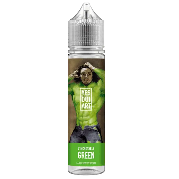 E-Liquide Incroyable Green - Yes Oui Art - Laboratoire SENSE