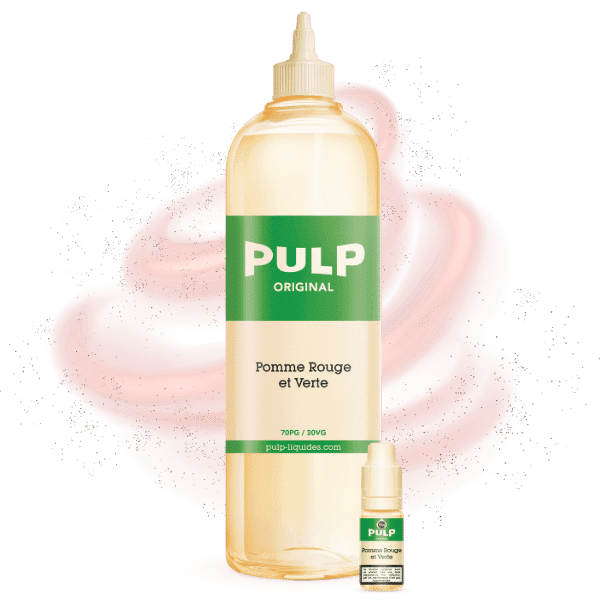 E-Liquide Pomme Rouge et Verte - Pack PULP XXL