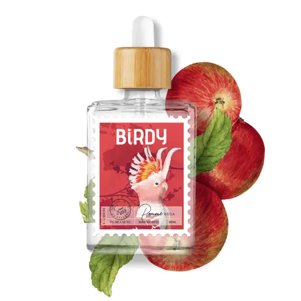 E-Liquide Pomme Rosa - Birdy Vape 60ml