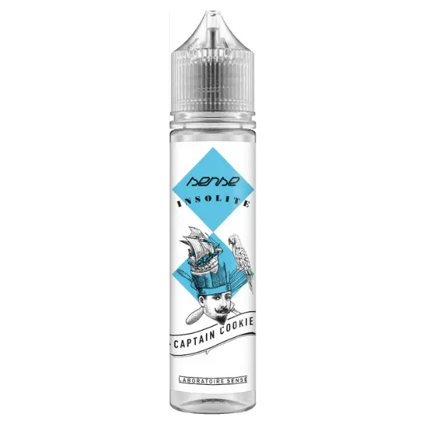 E-Liquide Captain Cookie 50ml - Insolite - Laboratoire SENSE
