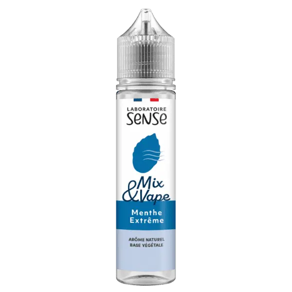 E-Liquide Menthe Extrême 60ml - Mix & Vape - Laboratoire SENSE