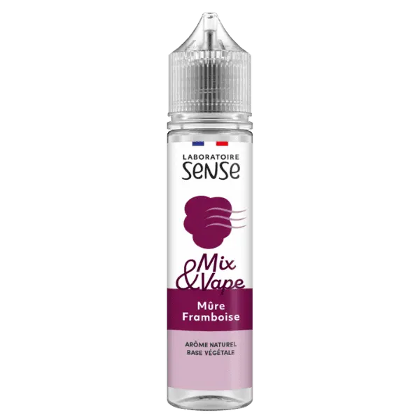 E-Liquide Sense Mûre Framboise 60ml - Mix & Vape