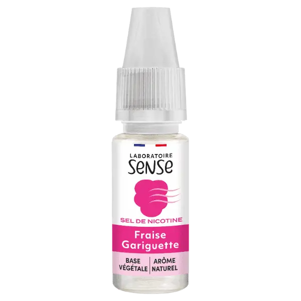 E-Liquide Sense  Fraise Gariguette Sels de Nicotine