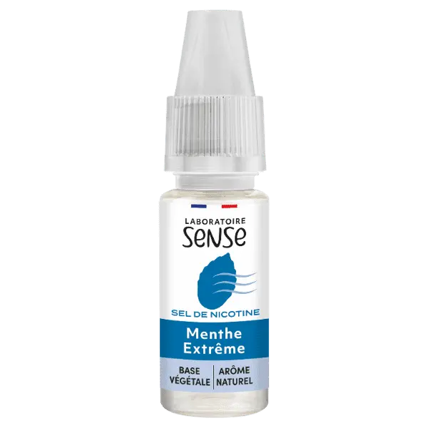 E-Liquide Menthe Extrême Sels de Nicotine - Laboratoire SENSE