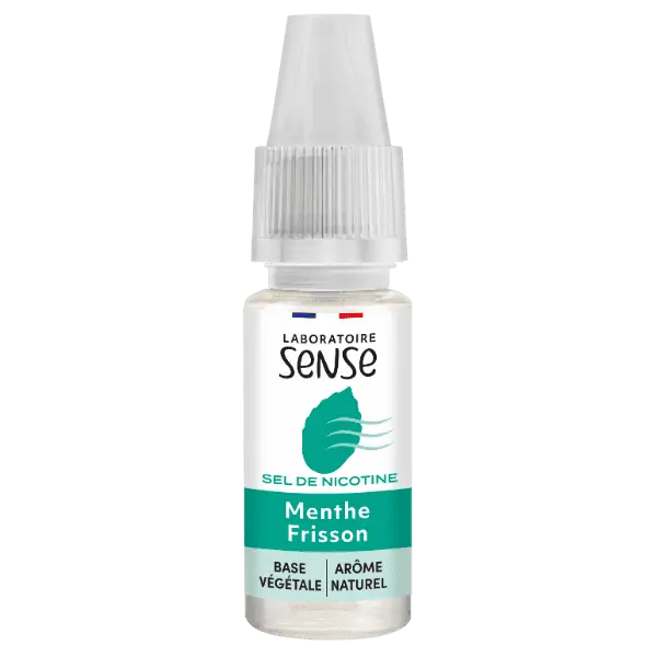 E-Liquide Menthe Frisson Sels de Nicotine - Laboratoire SENSE