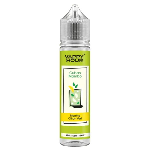 E-Liquide Cuban Mambo 50ml - Vappy Hour - Laboratoire SENSE