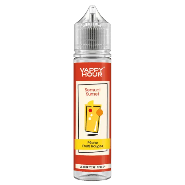 E-Liquide SENSUAL SUNSET 50ml - Vappy Hour - Laboratoire SENSE