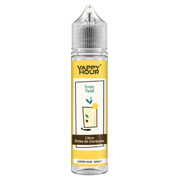 E-Liquide TONIC TWIST 50ml - Vappy Hour - Laboratoire SENSE