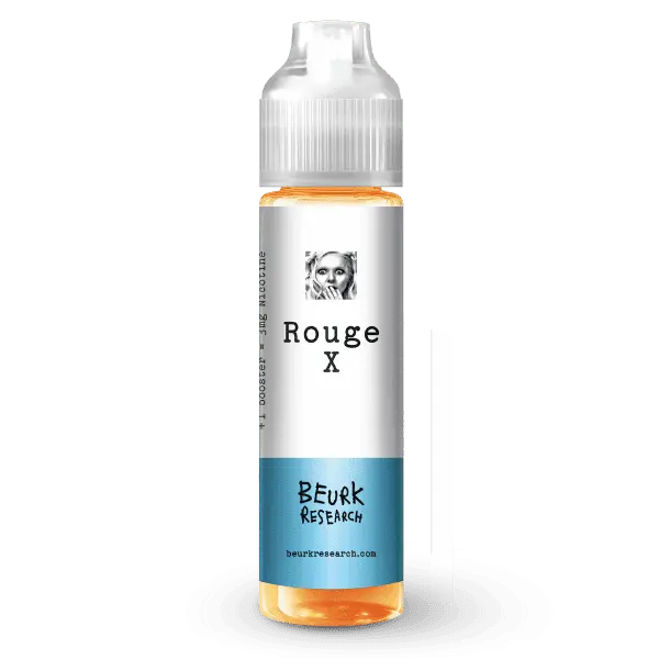 E-Liquide Rouge X 50ml - Beurk Research