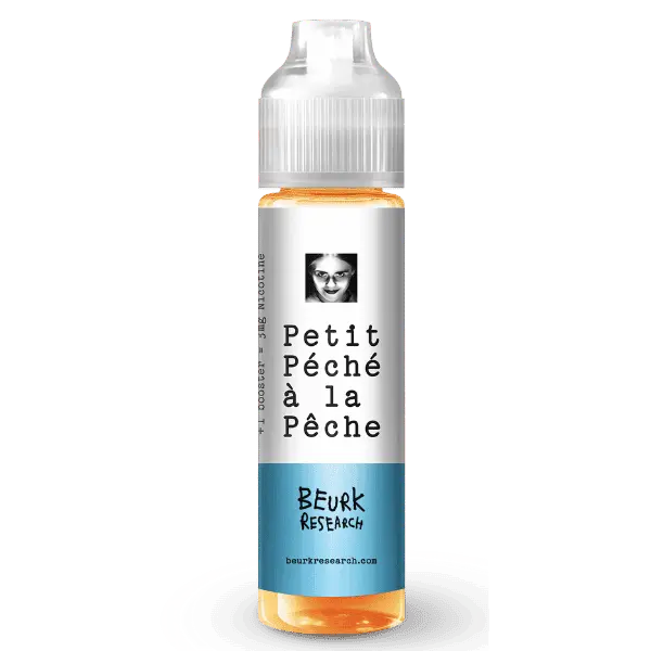 E-Liquide Petit Pêché à la pêche 50ml - Beurk Research