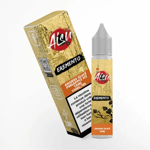 E-Liquide Ananas Glacé Sels de Nicotine - Eremento Aisu