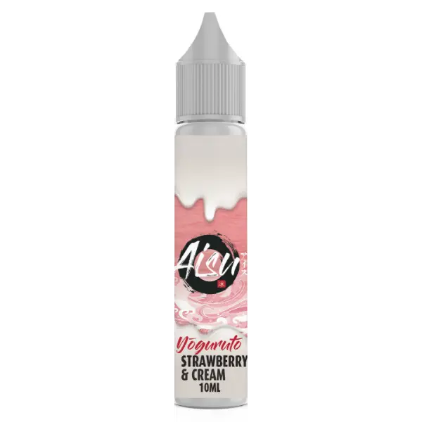 E-Liquide Strawberry Cream Sels de Nicotine - Aisu Yoguruto