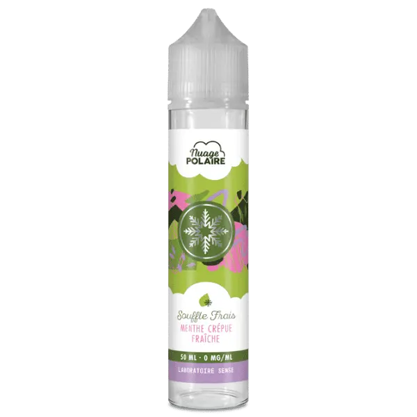 E-Liquide Souffle Frais 50ml - Nuage Polaire - Laboratoire SENSE