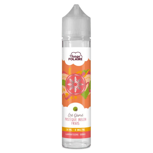 E-Liquide Eté Givré 50ml - Nuage Polaire - Laboratoire SENSE