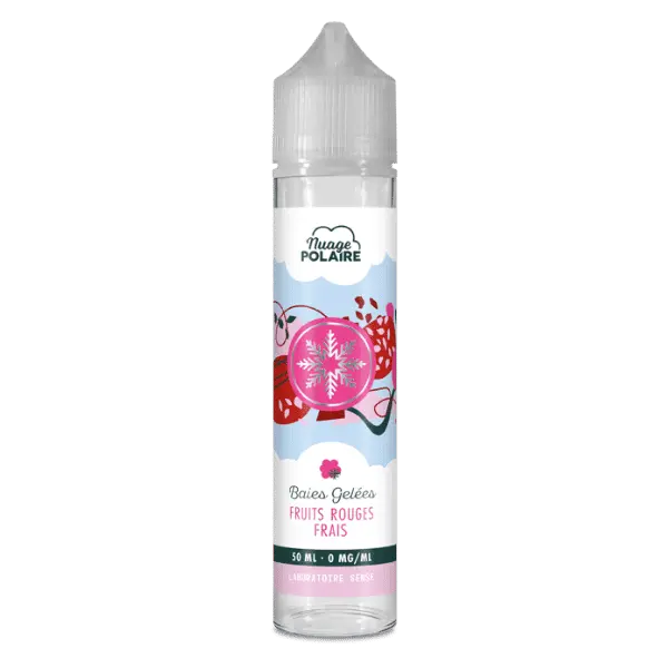 E-Liquide Baies Gelées 50ml - Nuage Polaire - Laboratoire SENSE