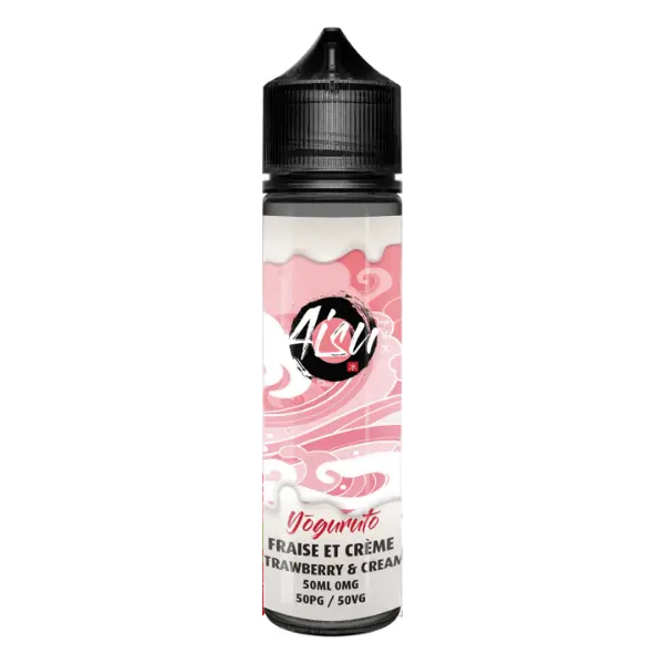 E-Liquide Strawberry Cream 50 ml - Aisu Yoguruto