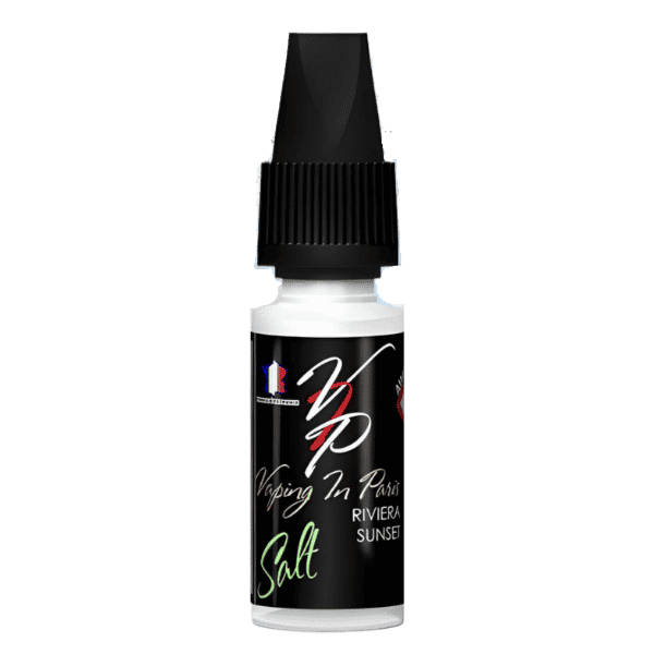 E-Liquide Vaping in Paris Riviera Sunset - Sels de Nicotine