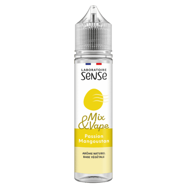 E-Liquide Sense  Passion Mangoustan 60ml - Mix & Vape - DDM Dépassée