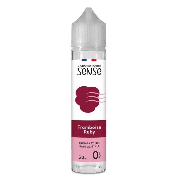 E-Liquide Framboise Ruby 50ml - Laboratoire SENSE