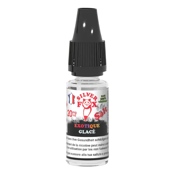 e-Liquide Silver Fox Fruits Exotiques Sels de Nicotine