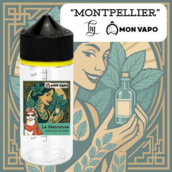 E-Liquide La Menteuse - Montpellier by Ô Mon VapO Vrac 