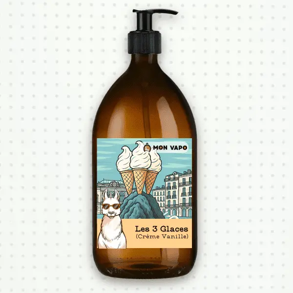 E-Liquide Les 3 Glaces - Montpellier by Ô Mon VapO Vrac
