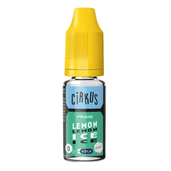 E-Liquide VDLV Lemon Ice - CIRKUS - DDM Courte ou Dépassée