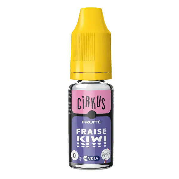 E-Liquide Fraise Kiwi - Cirkus VDLV DDM Courte ou Dépassée