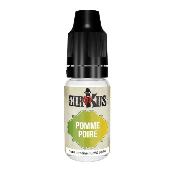 E-Liquide Pomme Poire - CIRKUS - VDLV DDM Courte ou Dépassée