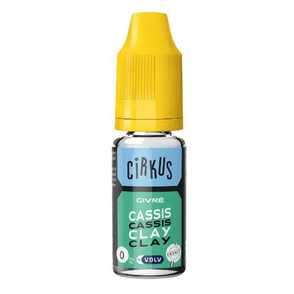 E-Liquide VDLV Cassis Clay - Cirkus DDM courte ou dépassée