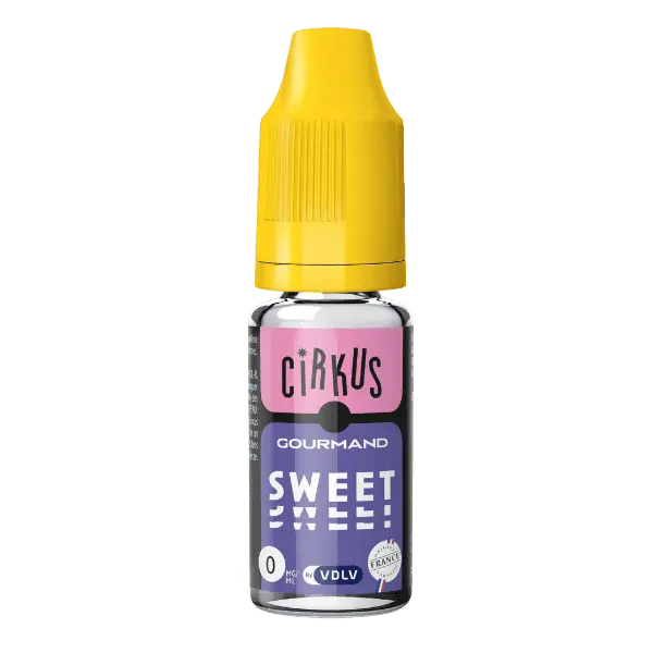 E-Liquide VDLV Cirkus Sweet DDM courte ou dépassée