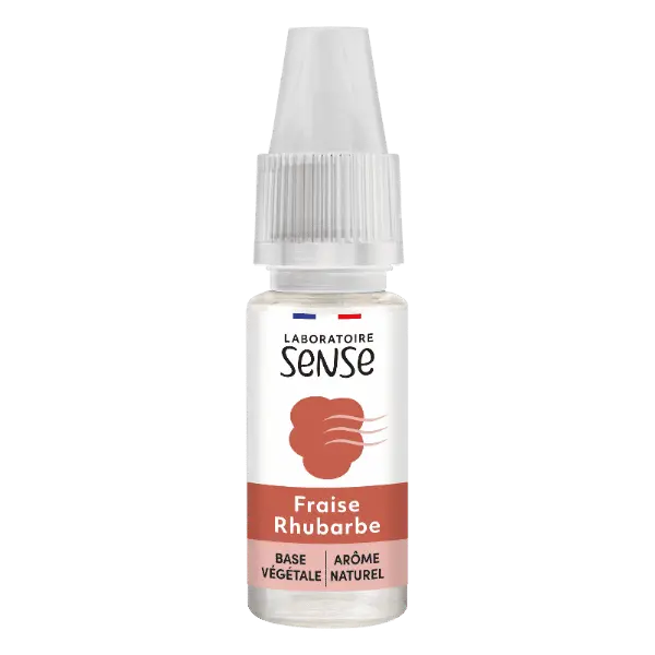 E-Liquide Fraise Rhubarbe - Laboratoire Sense