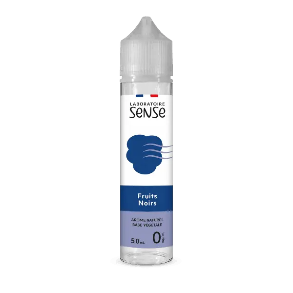 E-Liquide Fruits Noirs 50ML - Laboratoire Sense
