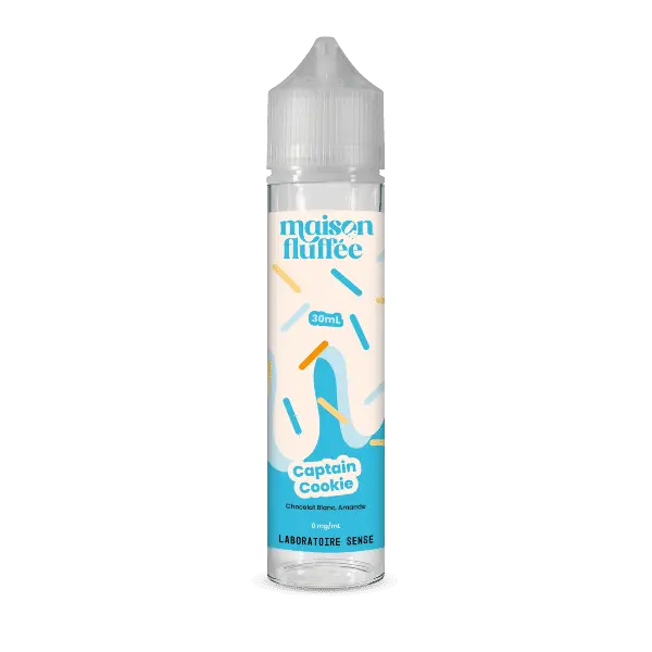 E-Liquide Captain Cookie 30-50ML - Maison Fluffée Laboratoire Sense
