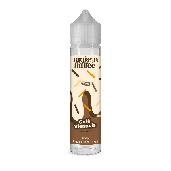 E-Liquide Café Liégeois 30-50ML - Maison Fluffée Laboratoire Sense