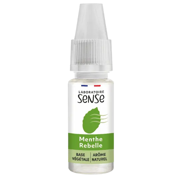 E-Liquide Menthe Rebelle - Laboratoire SENSE DDM courte ou dépassée