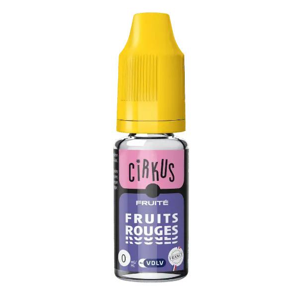 E-Liquide VDLV Fruits Rouges - Cirkus DDM courte ou dépassée