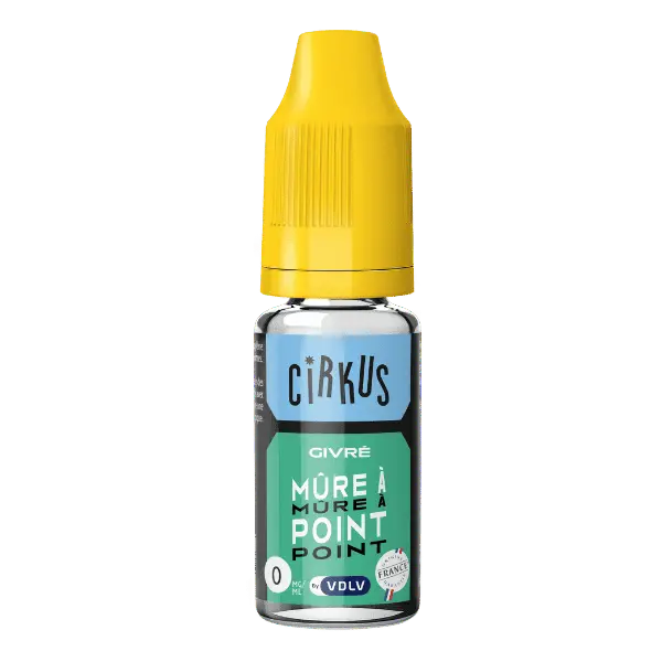 E-Liquide VDLV Cirkus Mûre à Point - DDM courte ou dépassée 