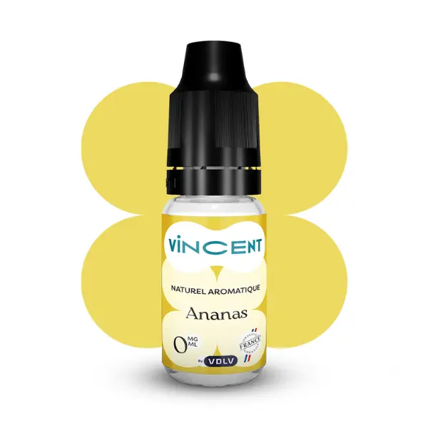 E-Liquide Ananas - Vincent VDLV DDM courte ou dépassée 