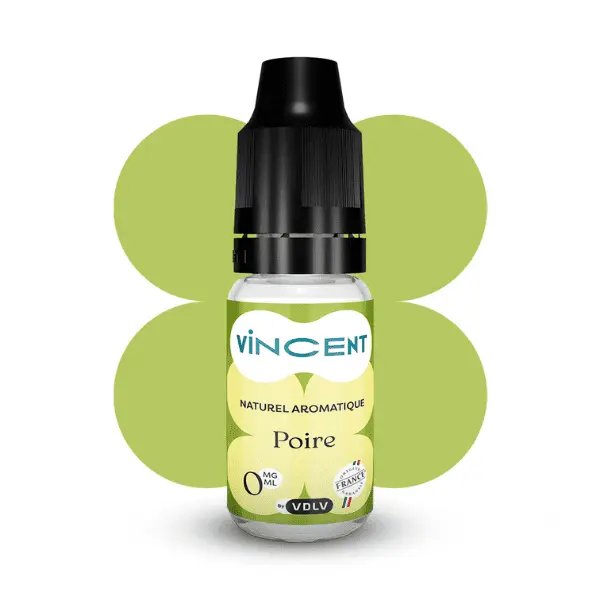 E-Liquide Poire - Vincent - VDLV DDM courte ou dépassée 