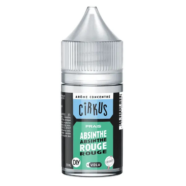 DIY Absinthe Rouge - Arôme Concentré 30 ml - Cirkus VDLV DDM courte ou dépassée