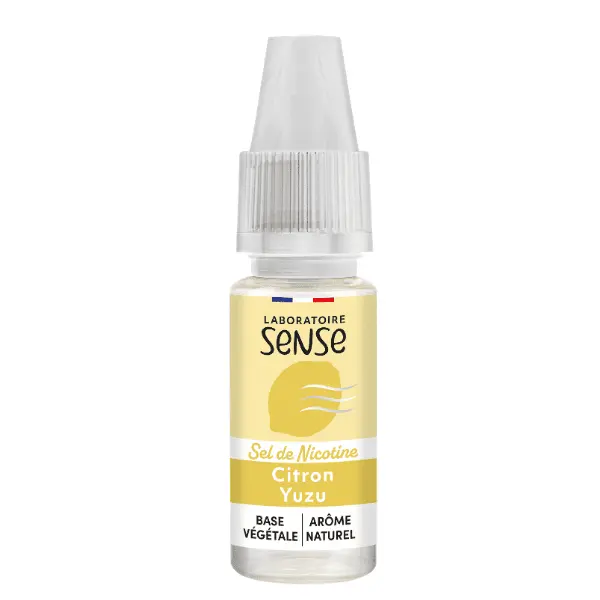 E-Liquide Citron Yuzu - Sels de Nicotine - Laboratoire SENSE