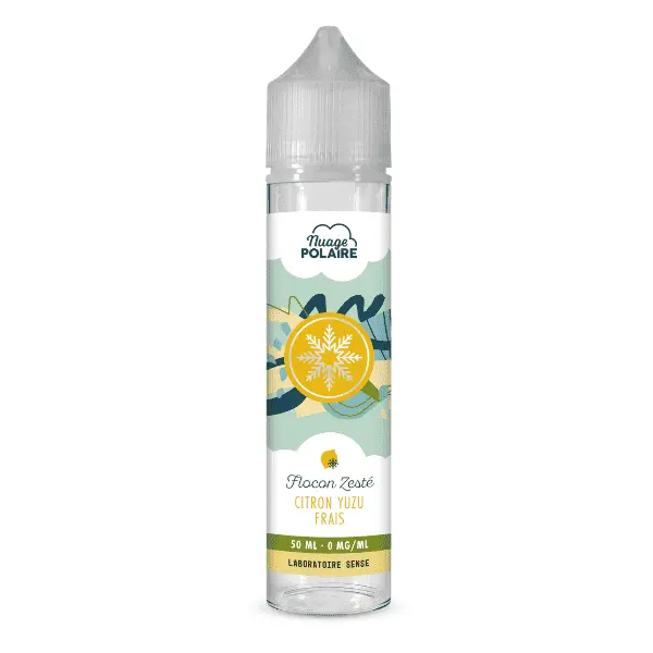 E-Liquide Flocon Zesté 50ml - Nuage Polaire by Laboratoire SENSE