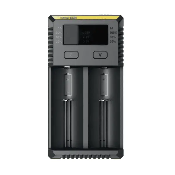 Chargeur d'accu Nitecore - 2 accus