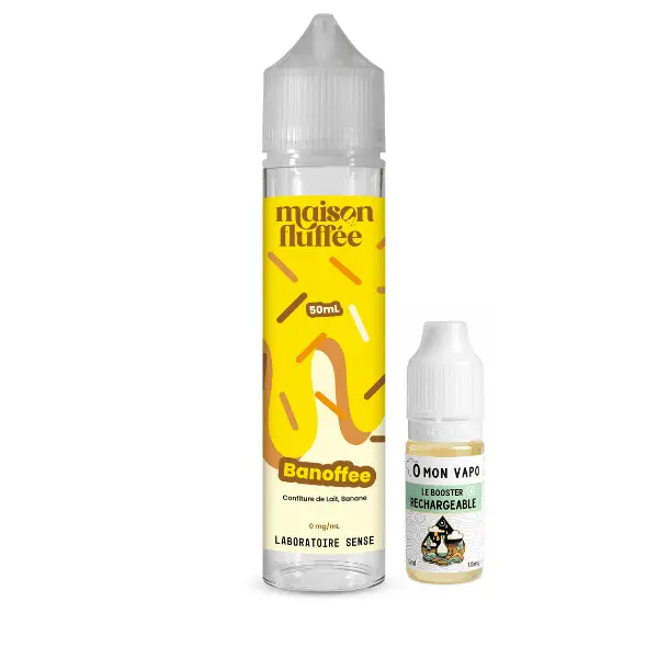 E-Liquide Banoffee - Maison Fluffée Laboratoire Sense