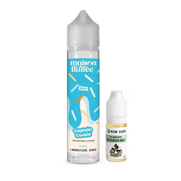 E-Liquide Captain Cookie - Maison Fluffée Laboratoire Sense