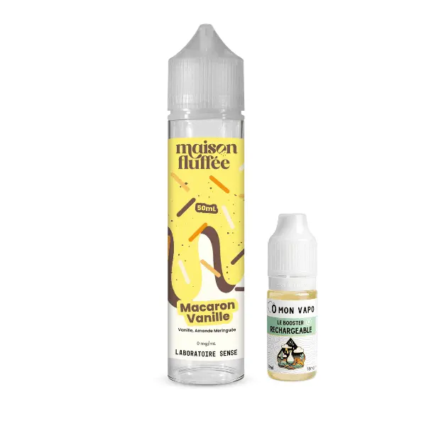 E-Liquide Macaron Vanille - Maison Fluffée Laboratoire Sense